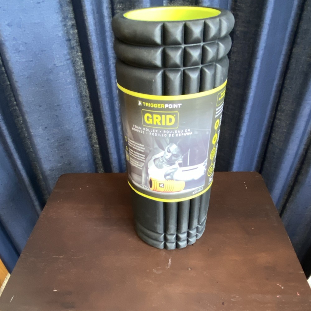 Trigger Point GRID Foam Roller Black Massage Grid Hollow Design