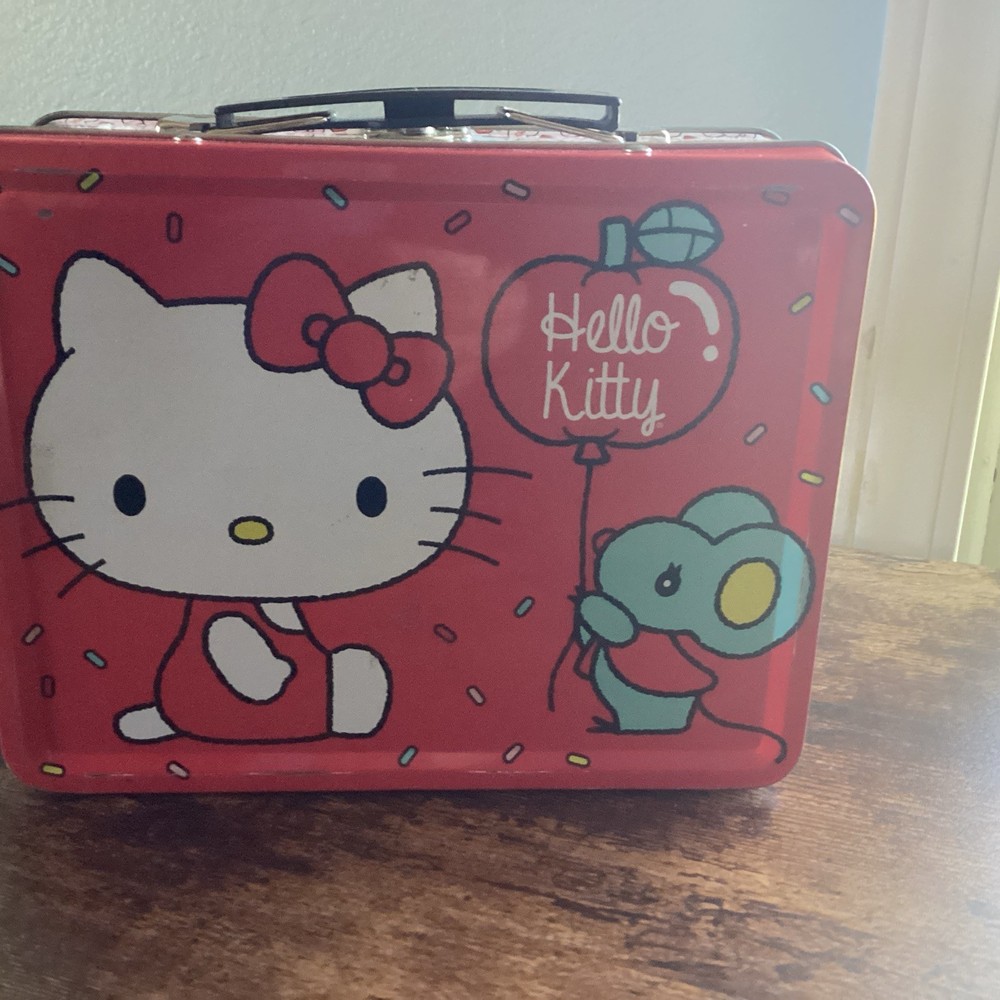 Hello Kitty Tin Lunch Box Girls