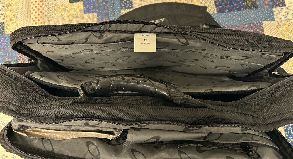 Oakley computer bag 2.0 Black Messenger Tactical Pack w/ Strap Pockets