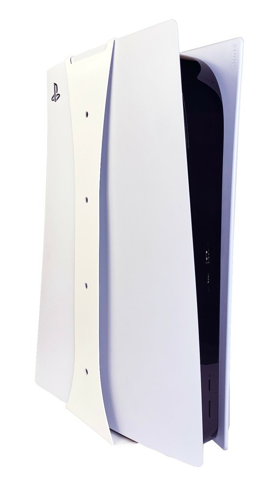 PlayStation 5 PS5 FAT & PRO White Wall Mount + Controllers Mount - ViMount