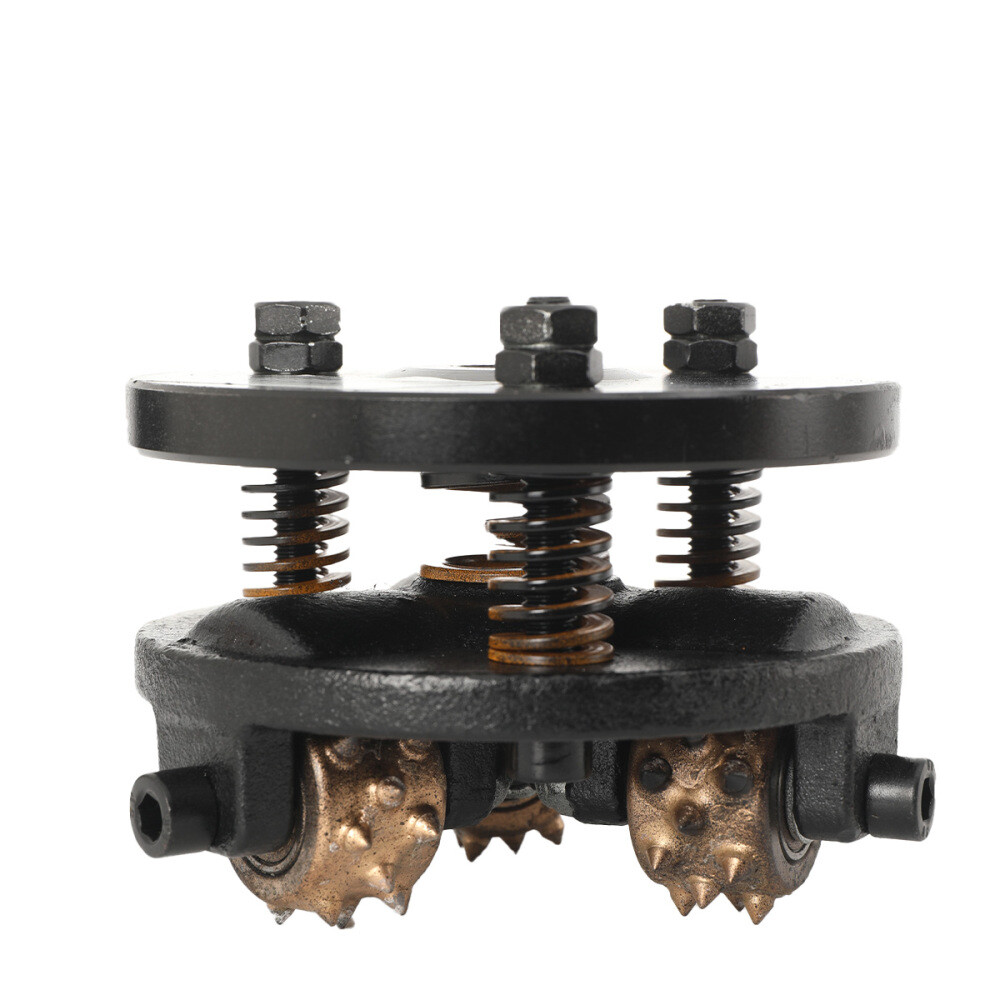 Three-Head Alloy Grinding Disc Concrete Wall Roller Plate Chiseling Hammer Head