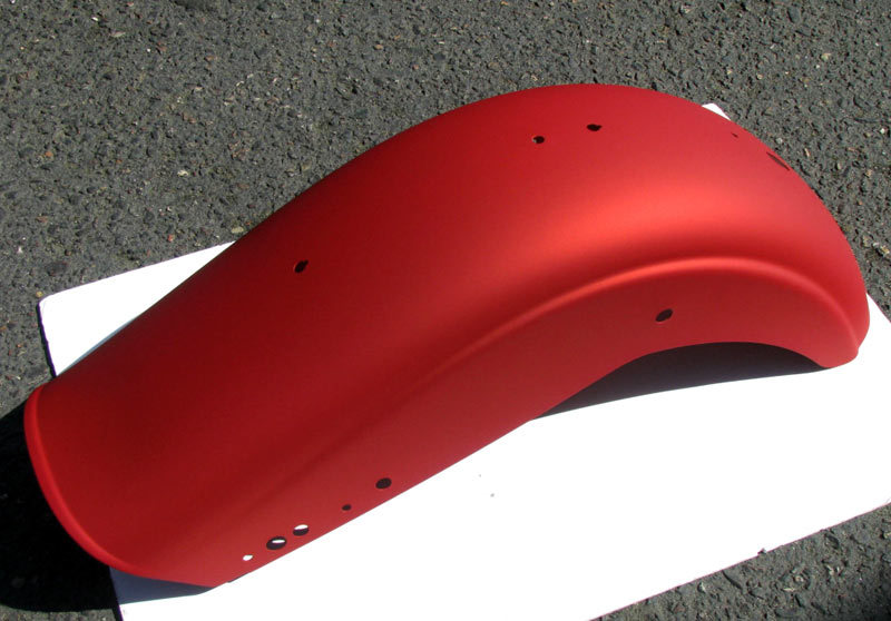Flat Red Powder Coating Paint - New 1LB