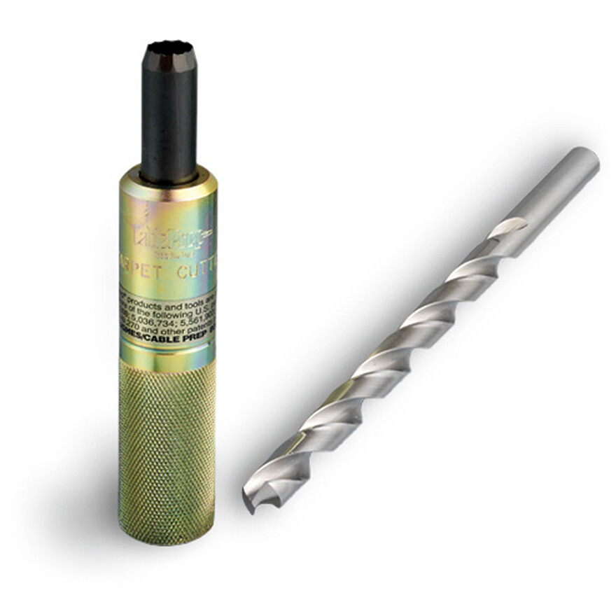 *OPEN BOX* Cable Prep 4375 Carpet Cutter Drill Guide Tool