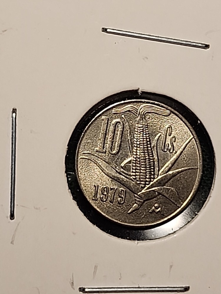 Mexico 10 Centavos Coin | Eagle | Corn ear | 1979 | Mazorca