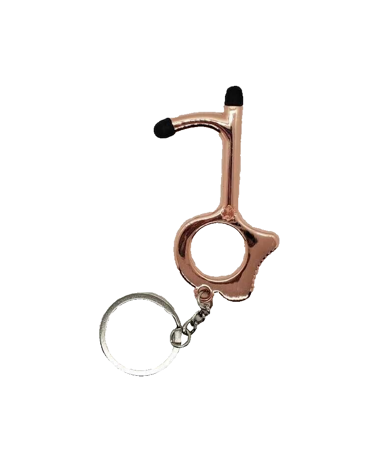 Touchless Tool Elevator Button Key AntimicrobialAlloy Hand Door Opener