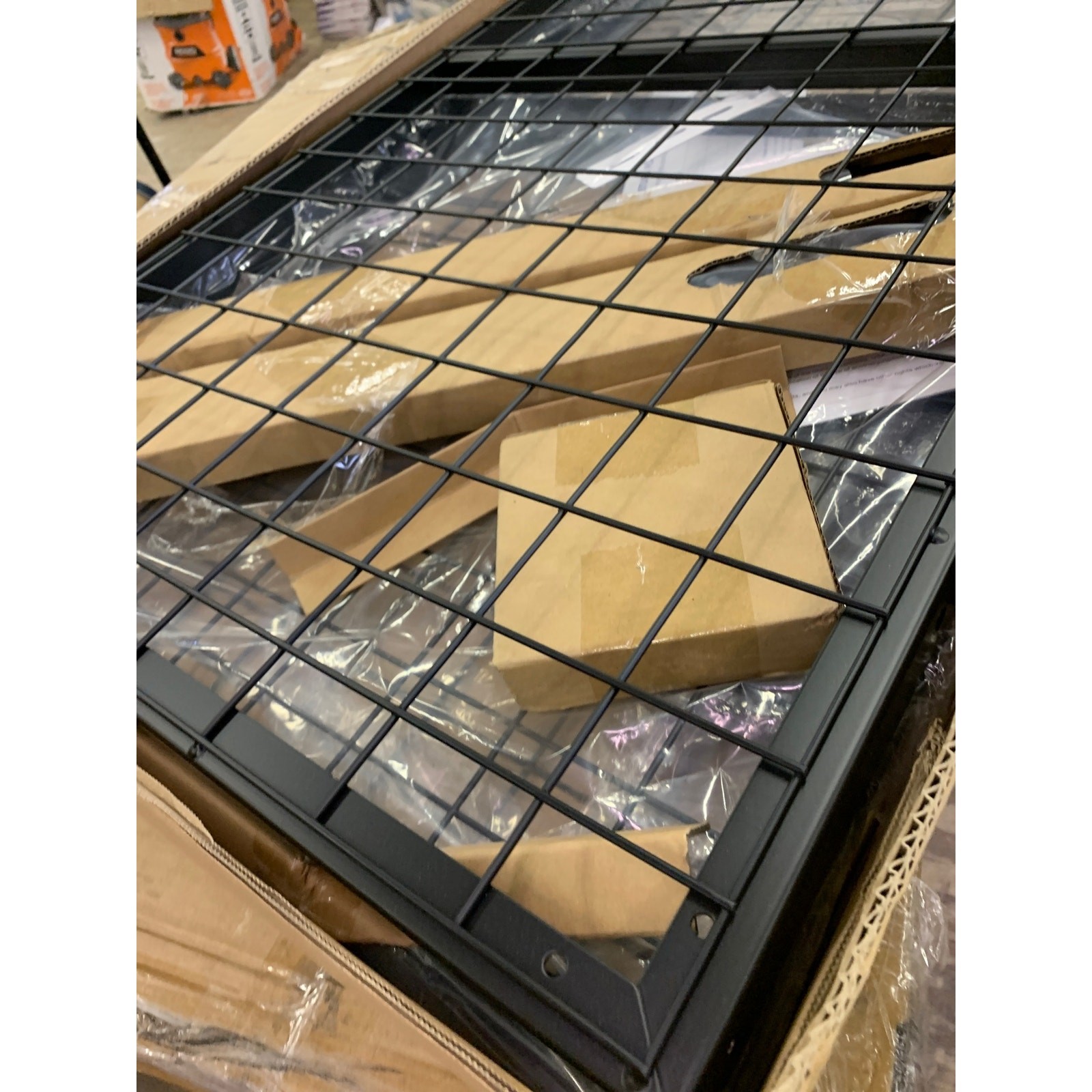 FLEXIMOUNTS 4'X6' Heavy Duty Overhead Adjustable Ceiling Storage GR46 - Black