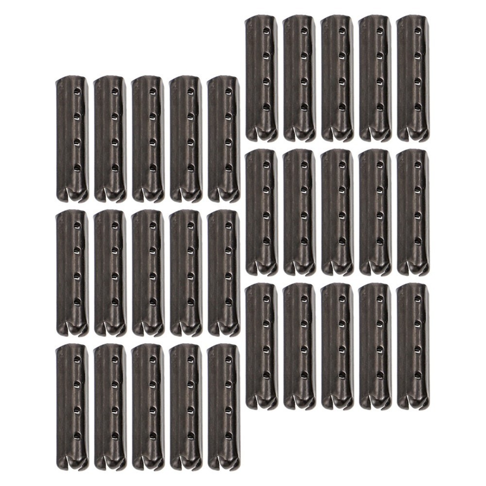 200 Pcs Shoe Lace Tip Tips Replacement End Repair Metal