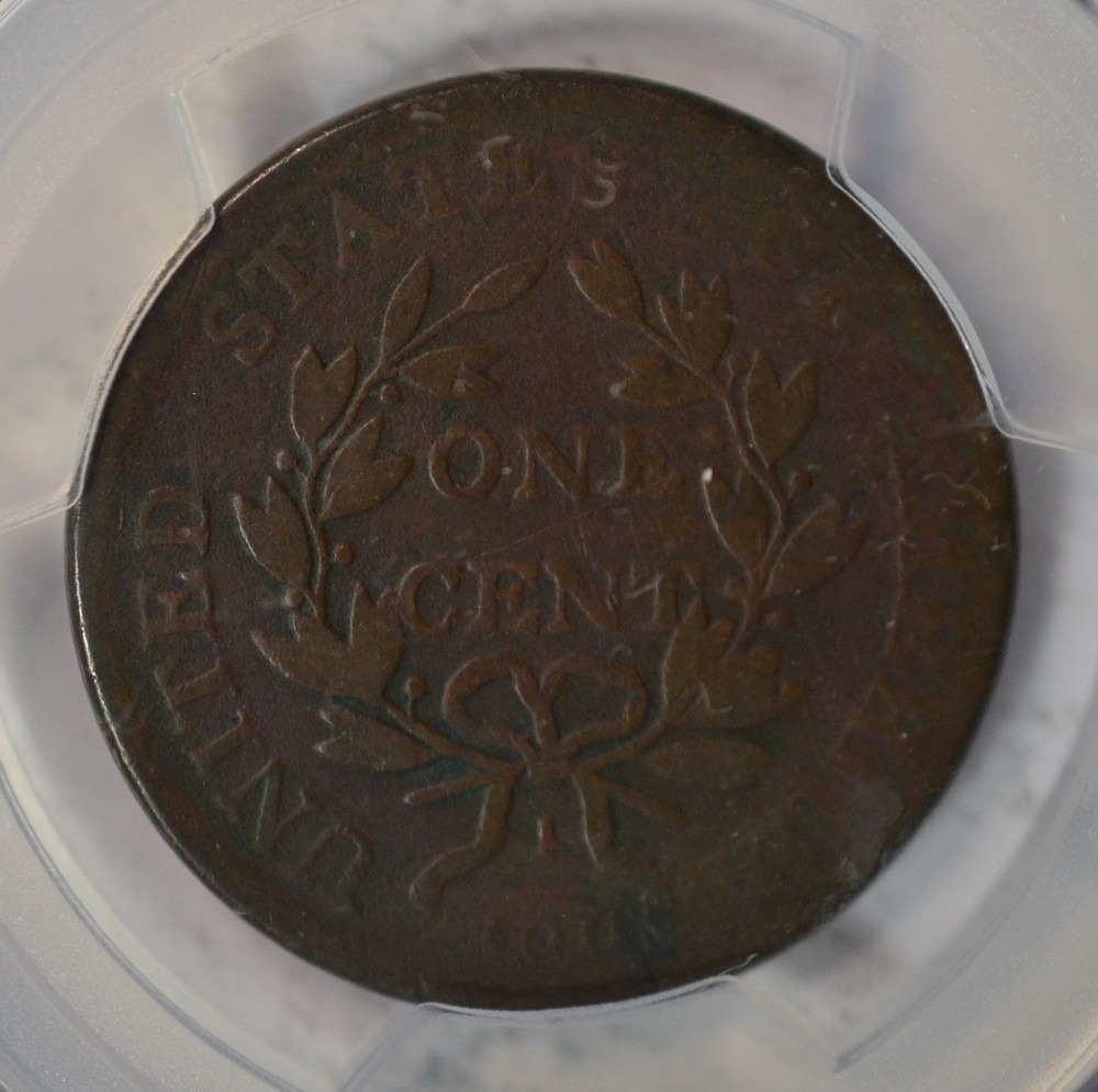 1803 Draped Bust large cent, PCGS VG08
