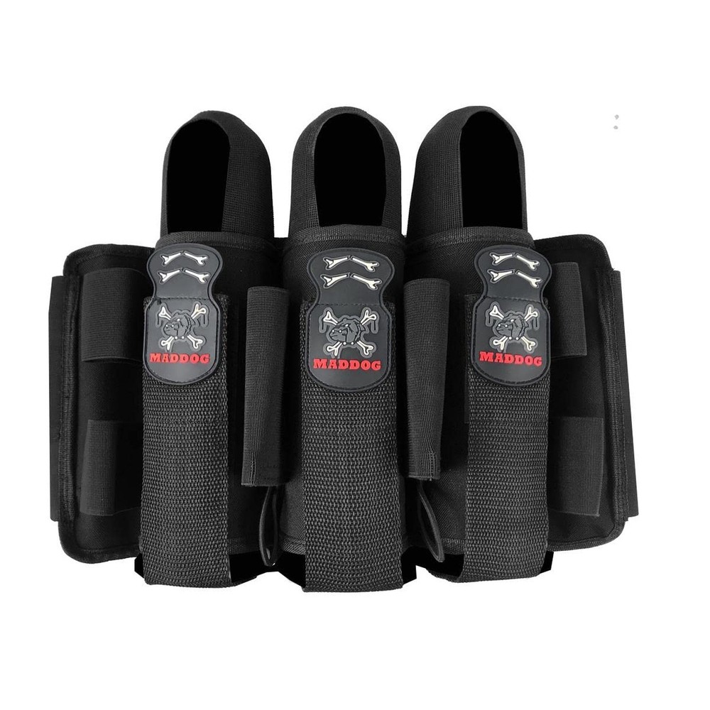 Maddog Pro Paintball Pod Pack Harness - Adjustable Pod Ejection Belt - 3+2, 4...