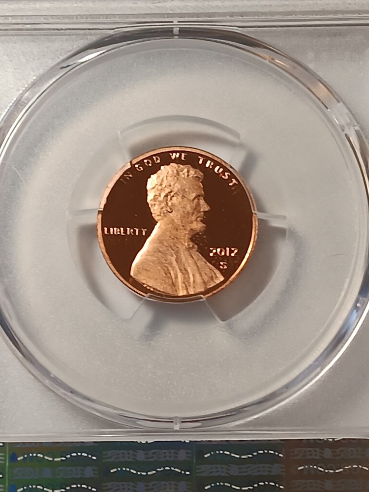 2012 S 1C Lincoln Cent PCGS PR70DCAM