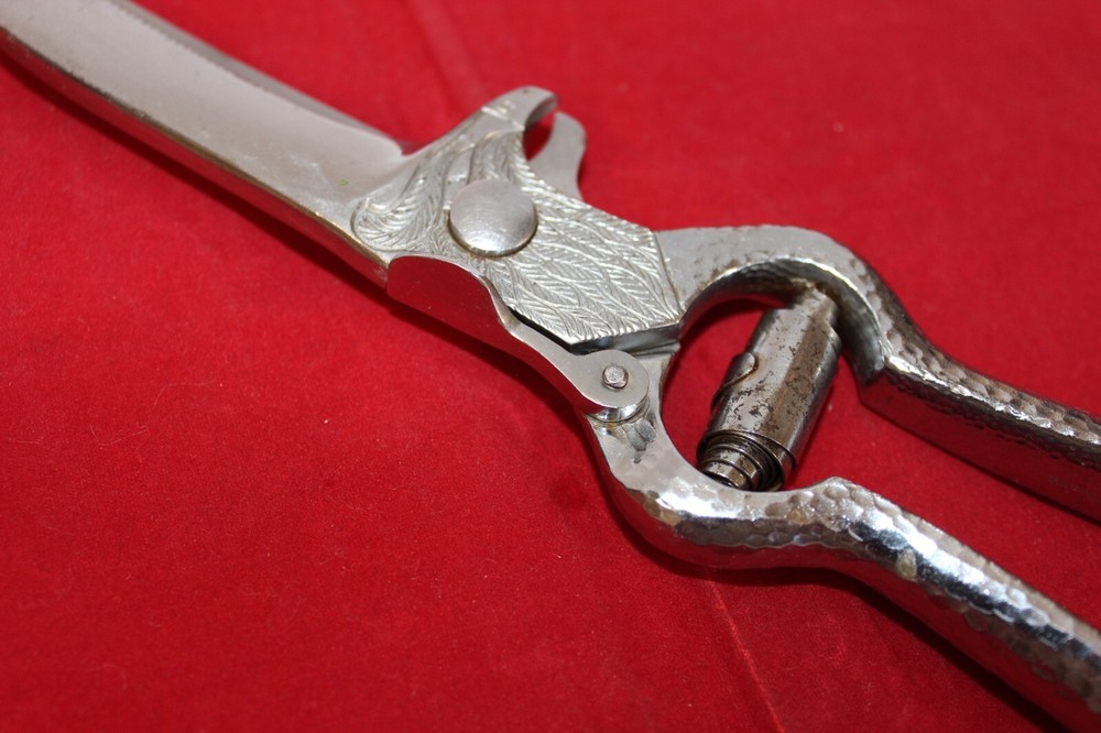 RARE VTG Justinus Soligen Germany Eagle Kitchen Shears 4" Blade