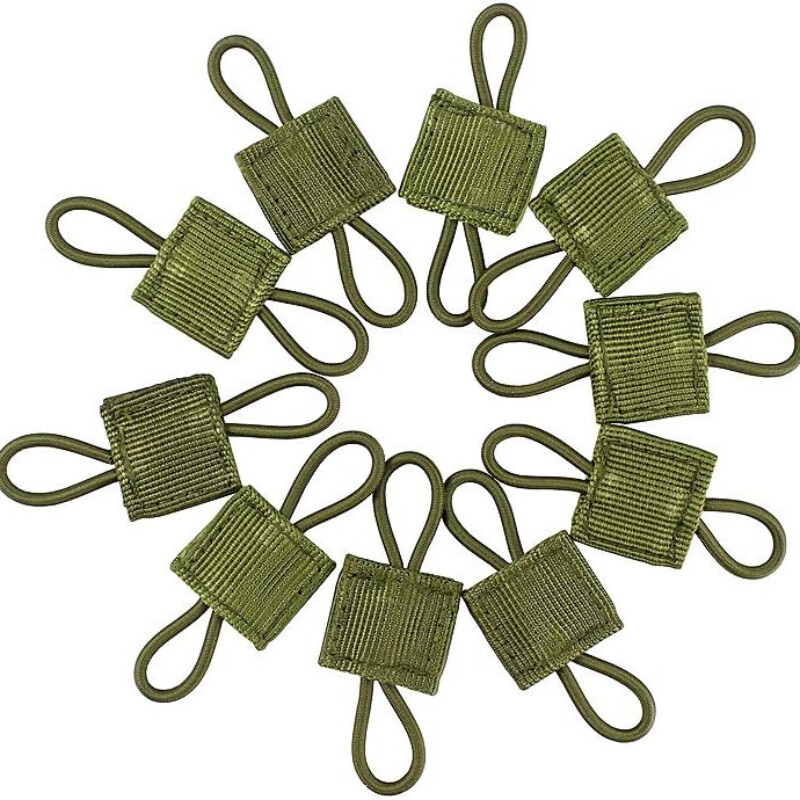 10pcs Tactical MOLLE Gear Clips Outdoor