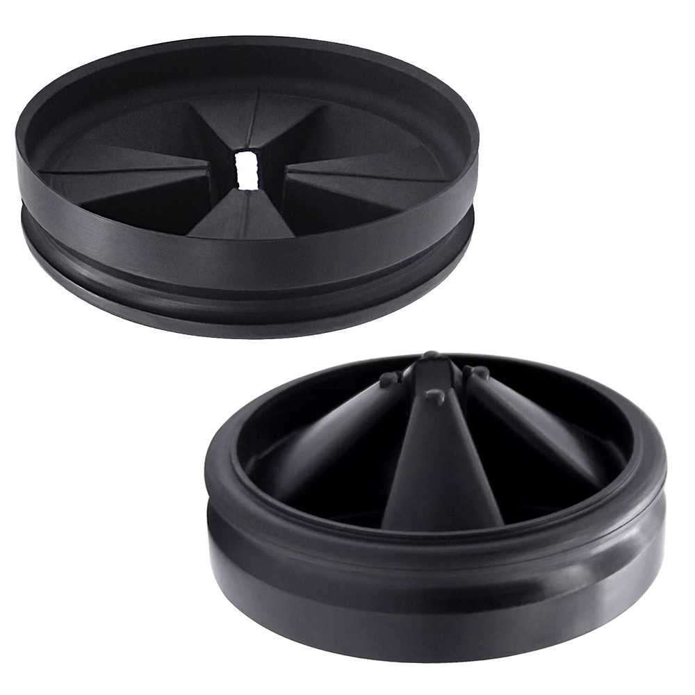 3 3/8" Garbage Disposal Splash Guards (2 Pack) Sink Baffle QCB-AM Replacement...