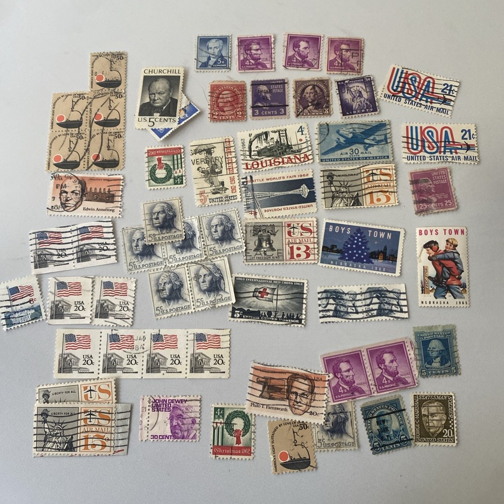 U.S.A. Stamps - Mainly Used