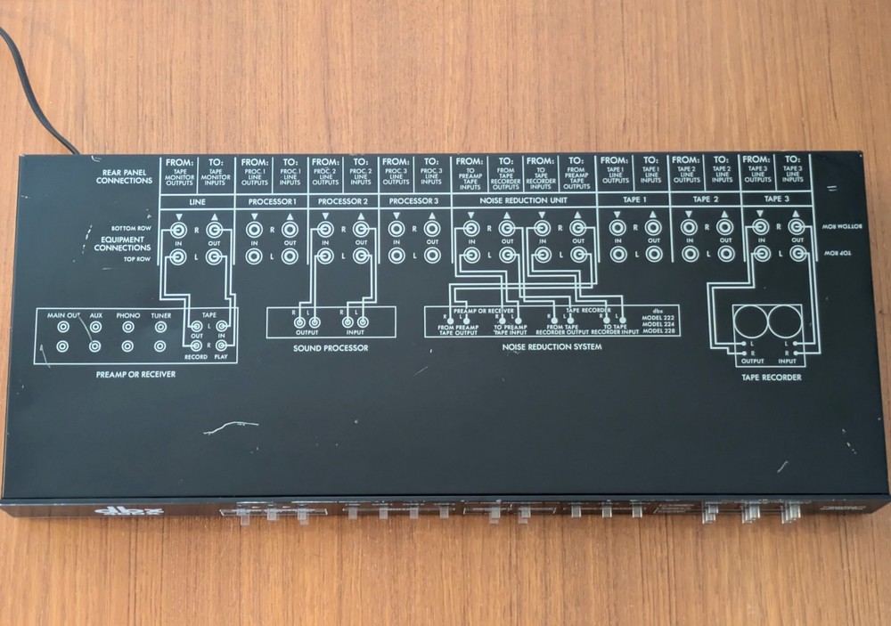 DBX 400X Active Program Route Selector