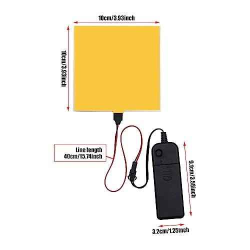 DIY EL Panel Light - Cuttable Paper - Electroluminescent