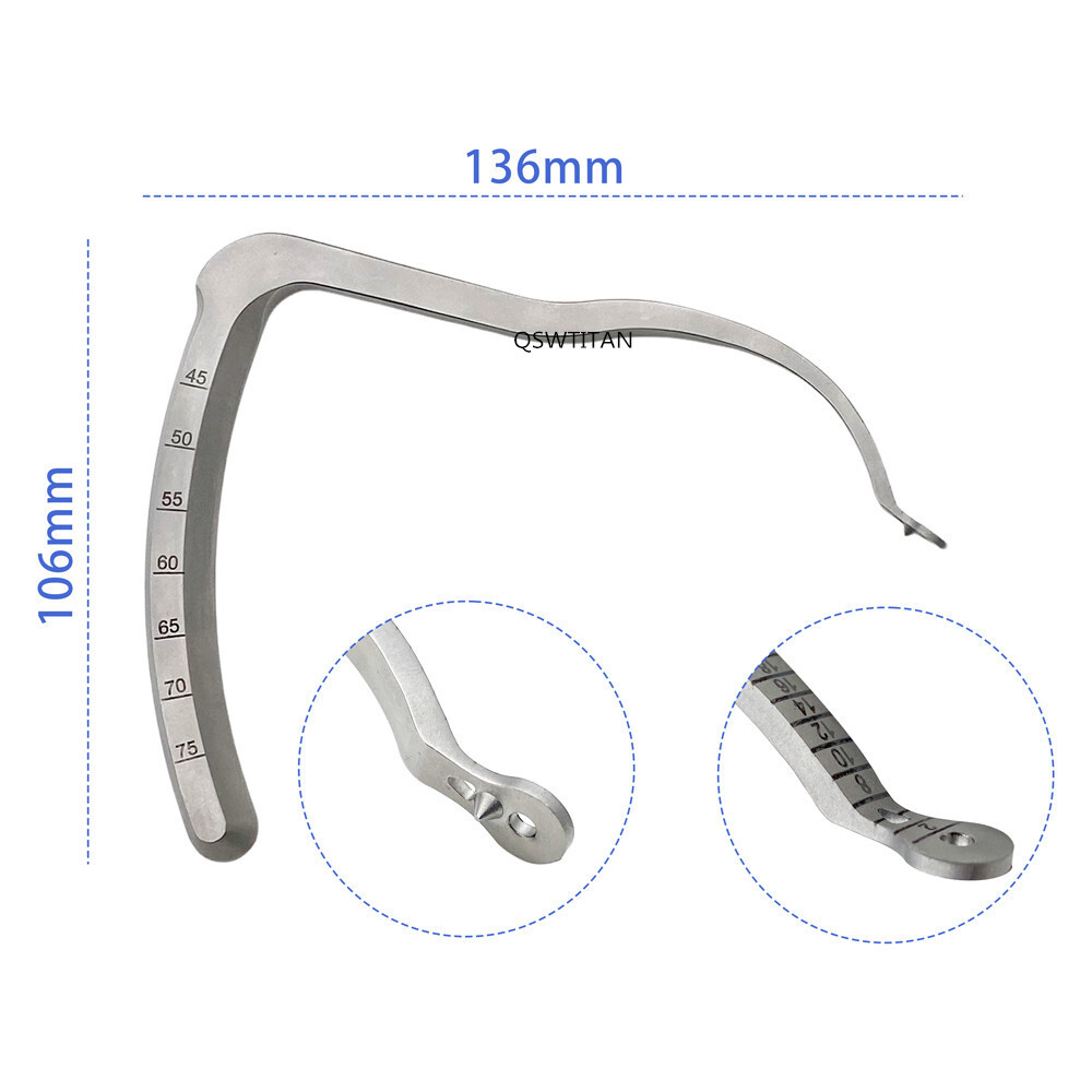 Adjustable C-type drill guide sight for knee Aimer guider Orthopedic Instruments