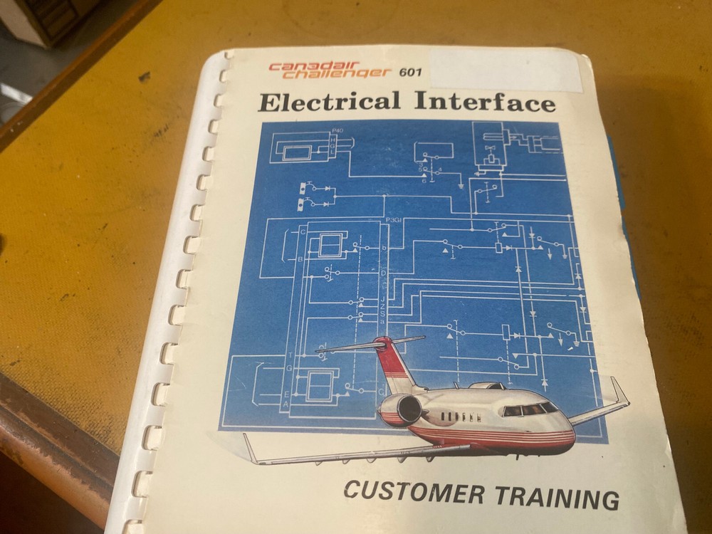Canadair Challenger CL-601 Customer Training Electrical Interface Handbook