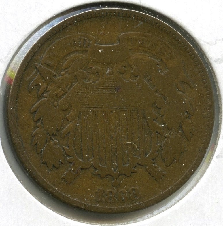 1868 2-Cent Coin - Two Cents - P862