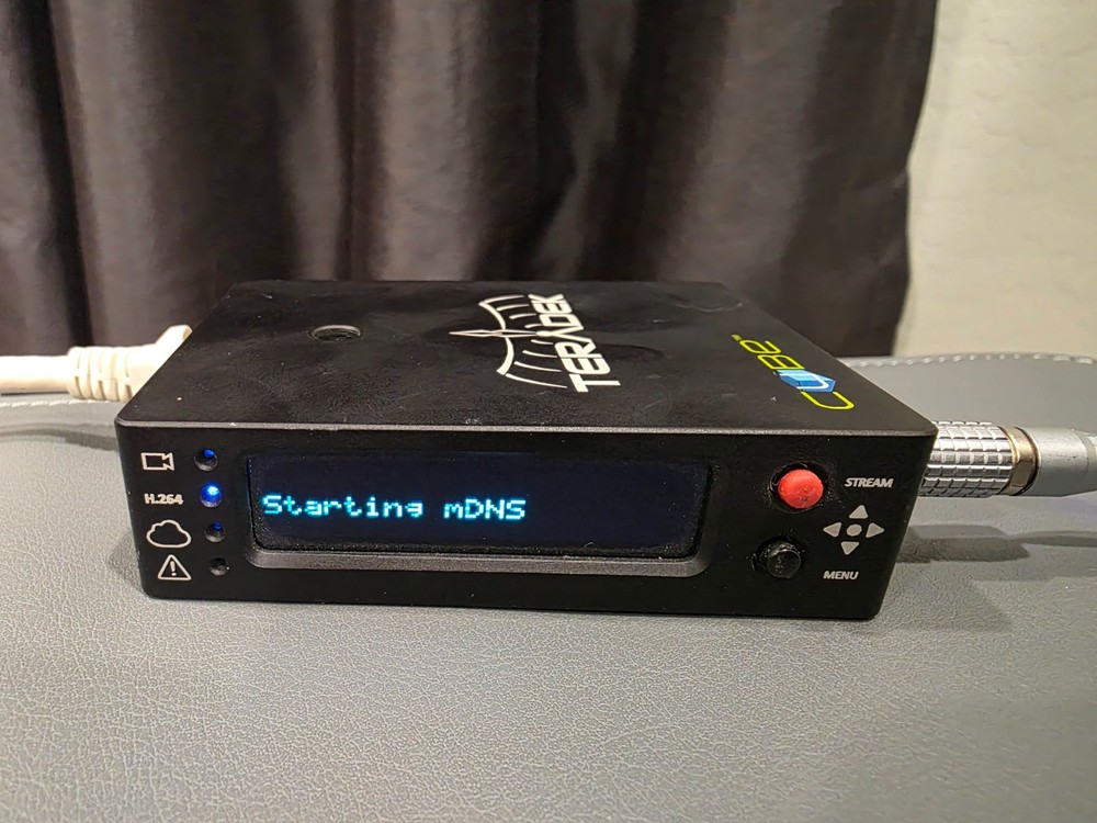 Teradek Cube 205 HDMI H.264 Video Encoder w/ OLED Display - Live Streaming