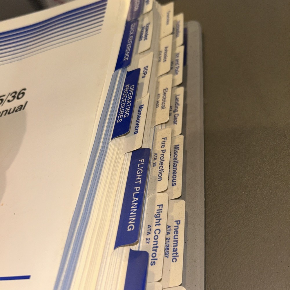 SimuFlite Learjet 35/36 Technical Manual