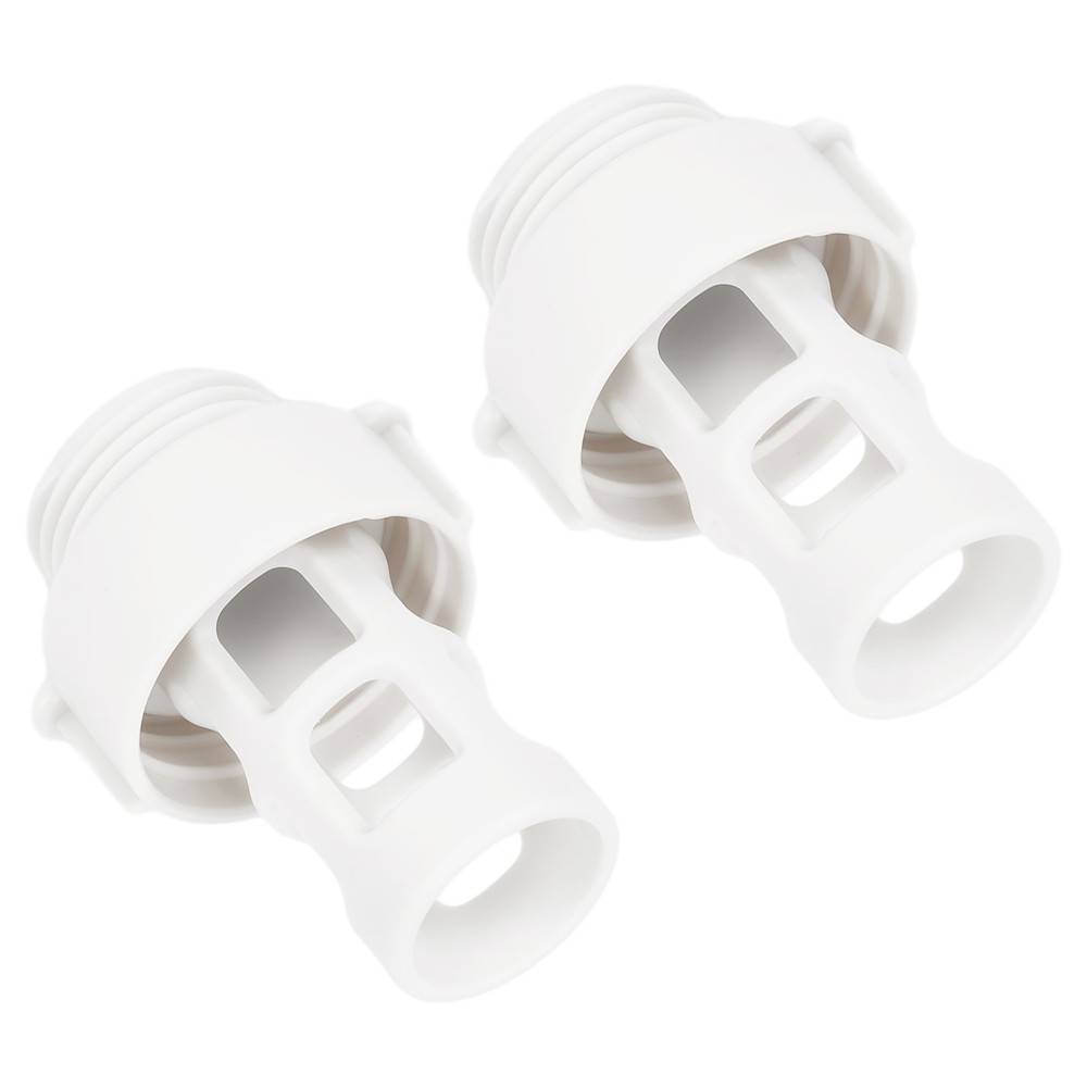 Replacement Adapter for Intex Round Pool Hose Drain Solid Plastic Construction