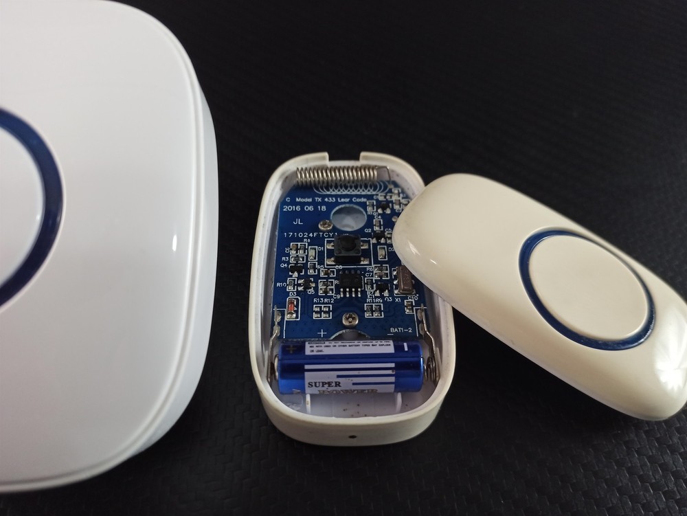 SadoTech Wireless Doorbells Model C, 1 Push-Button Ringer & 1 Receiver