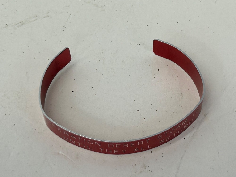 1991 Desert Storm Homefront Bracelet
