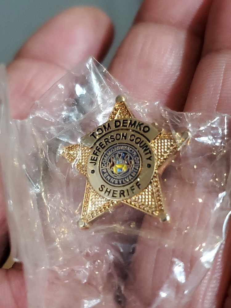 Jefferson County Sheriff Pennsylvania Pin