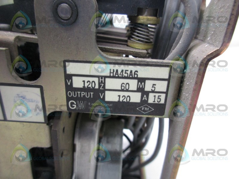 EAGLE SIGNAL HA45A6 ELECTRIC RESET TIMER UNMP