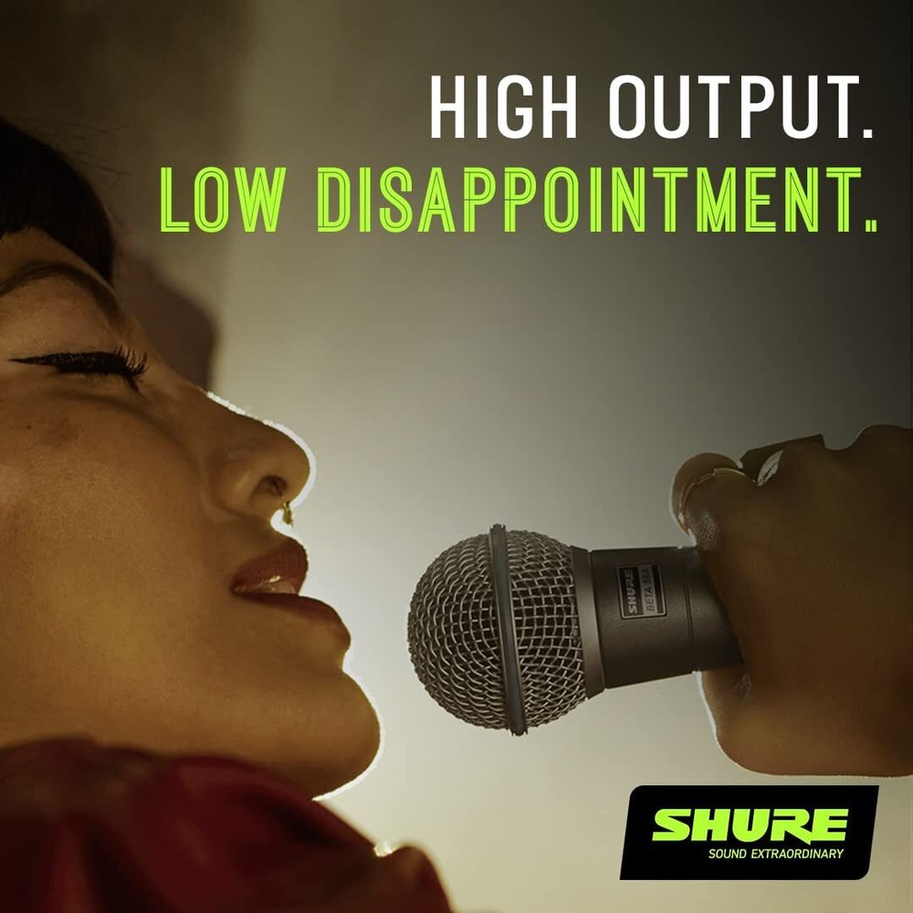 2024 NEW Beta 58A Supercardioid Dynamic Vocal Microphone US