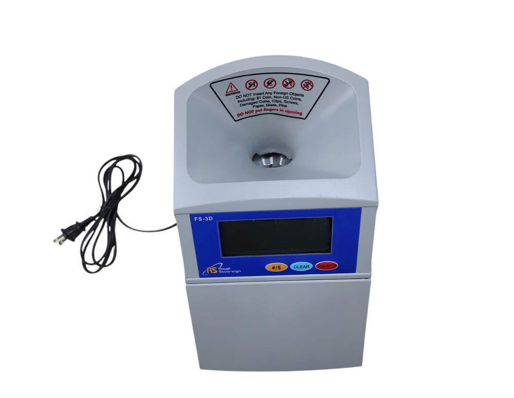 Royal Sovereign FS-3D Fast Sort Automatic Digital Coin Sorter