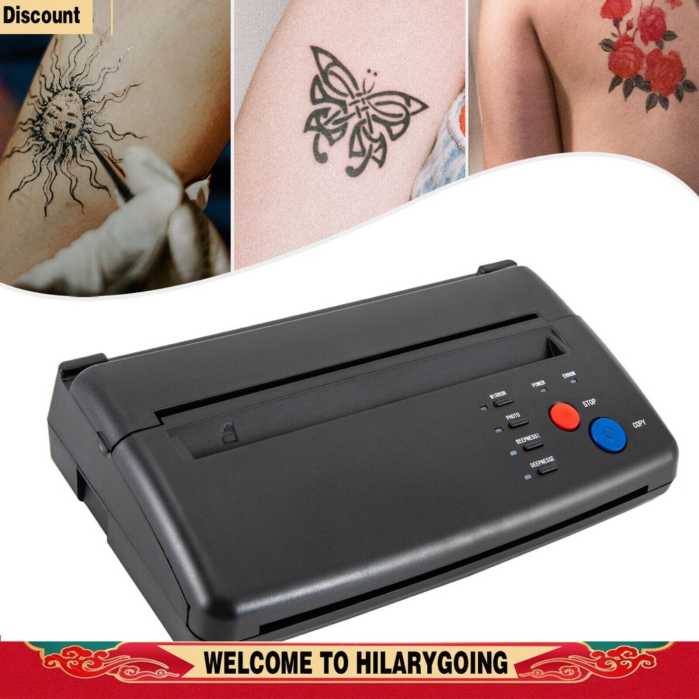 Tattoo Transfer Stencil Copy Machine Stencil Thermal Copier Printer for A4 Paper
