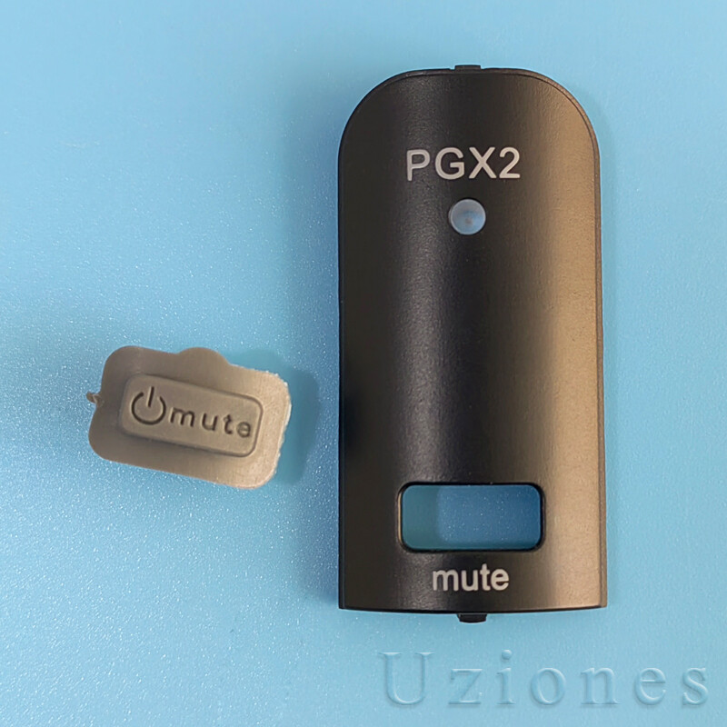 For Shure PGX2 Mic Microphone Wireless Control Switch Bezel Cover Shell & Button