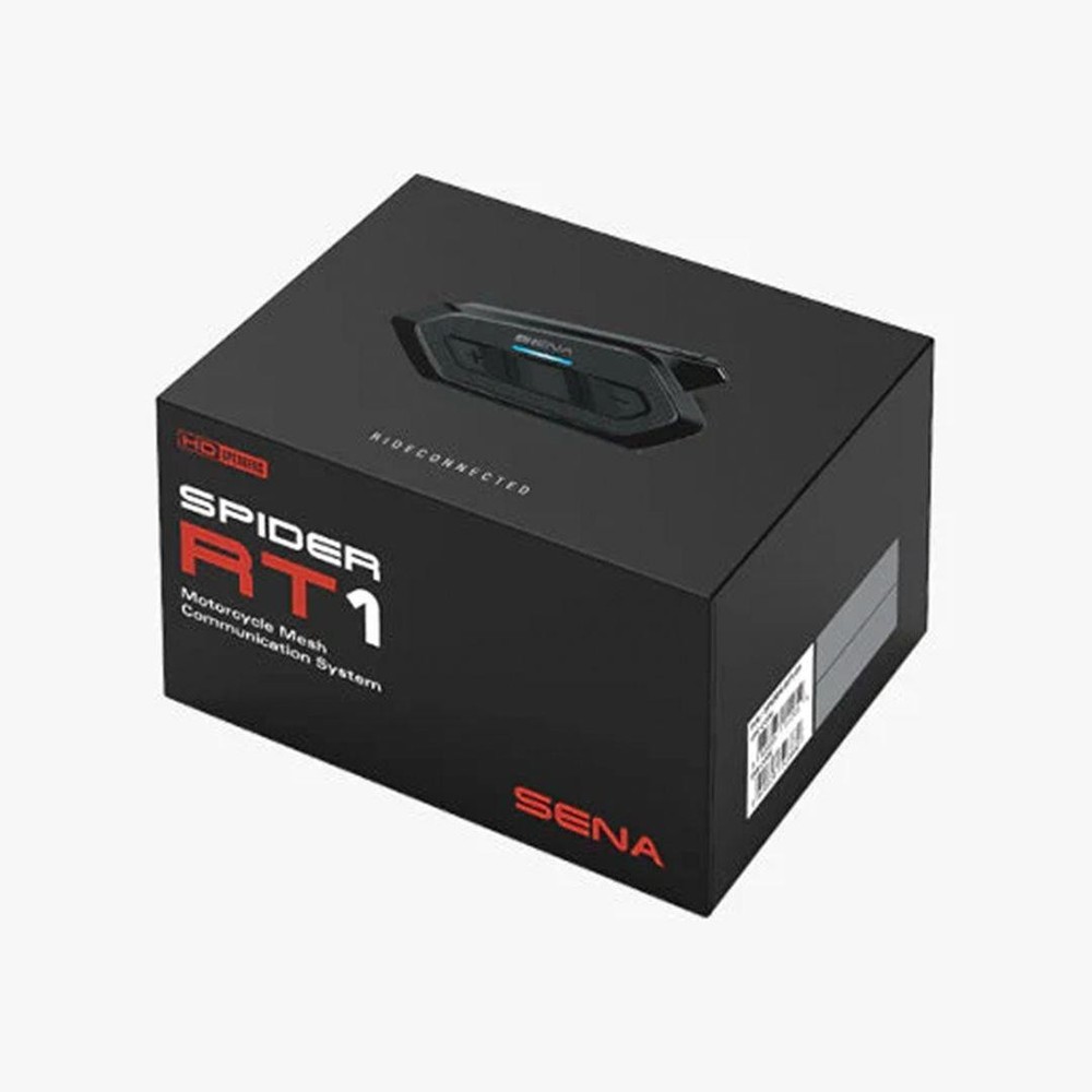 Sena Spider RT1 Mesh Motorcycle Bluetooth Intercom Communication System Headset
