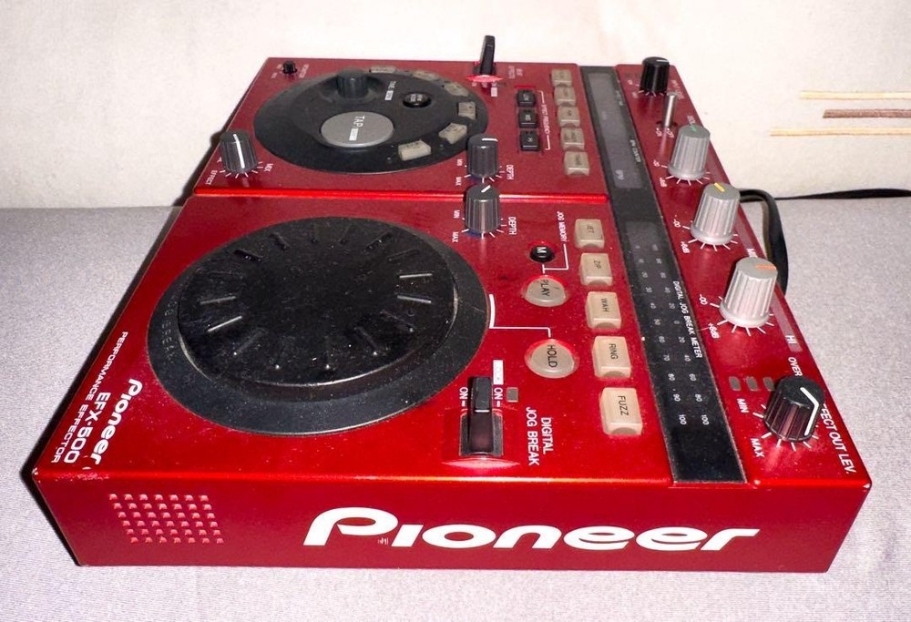 Pioneer EFX-500 DJ Effects Controller Turntable Mixer Performance Effector RED