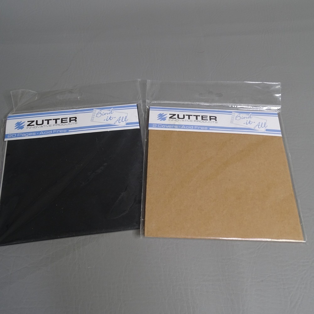 Zutter Bind-it-All Binding Wire Combs Black Silver Red White 1/2" 3/4" 1"