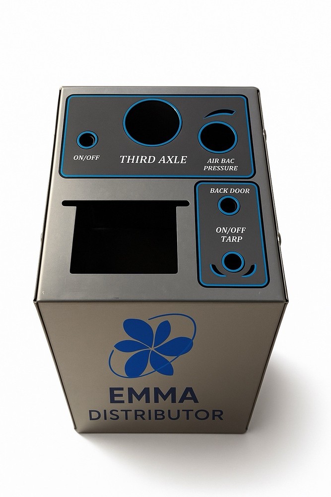 Cosole Dump Truck Controls Tower, Air Dumping System