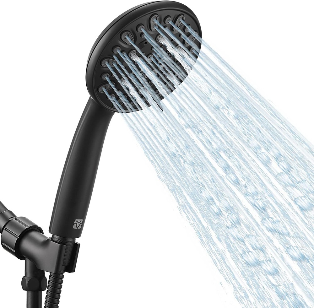High Prure Handheld Shower Head  7-Spray Setting Showerhead