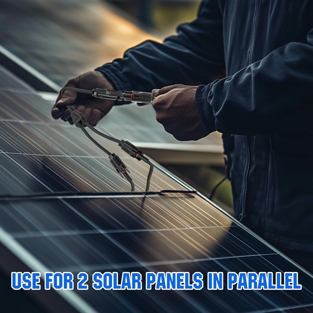 Durable Solar PV Adapter Cable - Y Branch Connector for Enhanced Efficiency