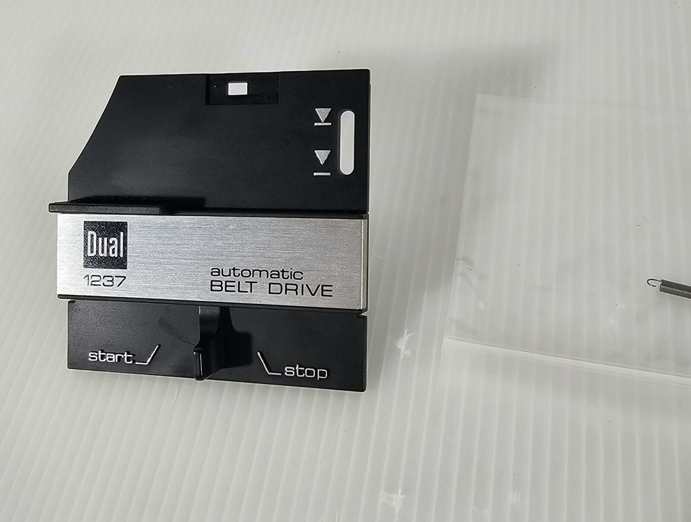 Dual 1237 Turntable, Start Stop Switch Lever Control, Genuine OEM Part