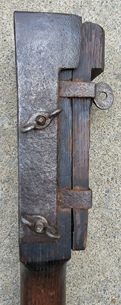 Rare Antique Primitive Lathe Tool for Woodworking Rustic Decor