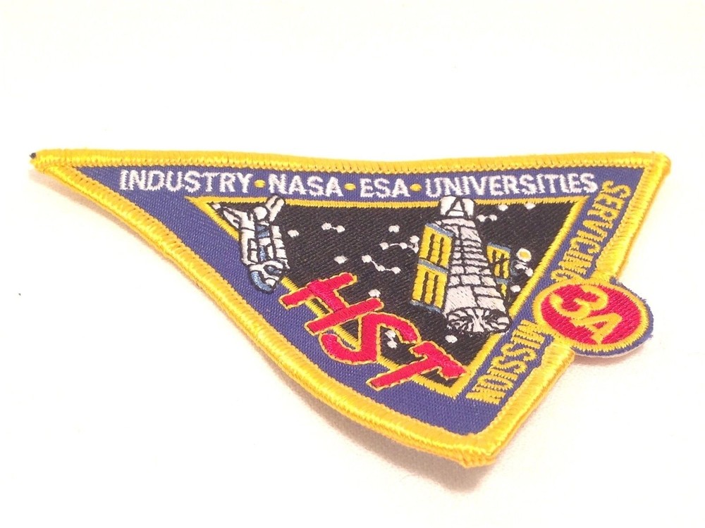 NASA Patch STS-103 Space Program HST-3A HUBBLE TELESCOPE Servicing Mission 4"