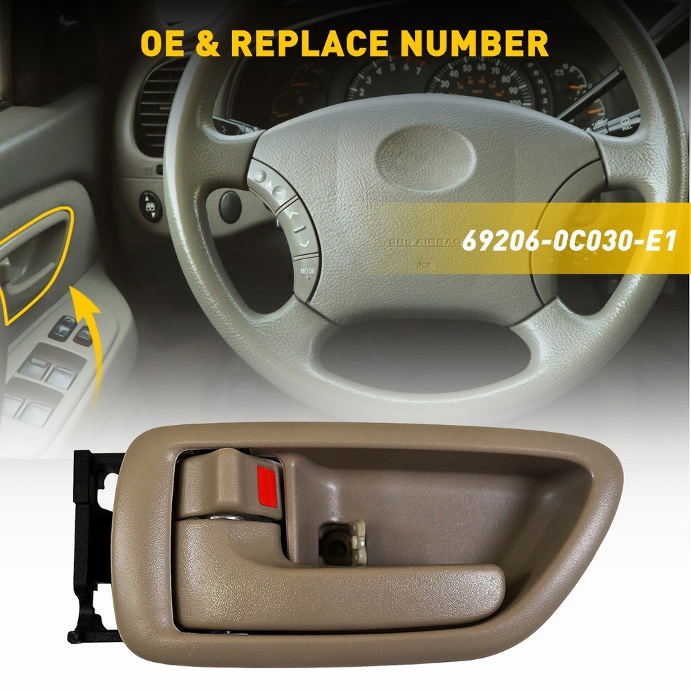 For 2000-2004 Toyota Avalon Inside Door Handle Left Trim Driver Side