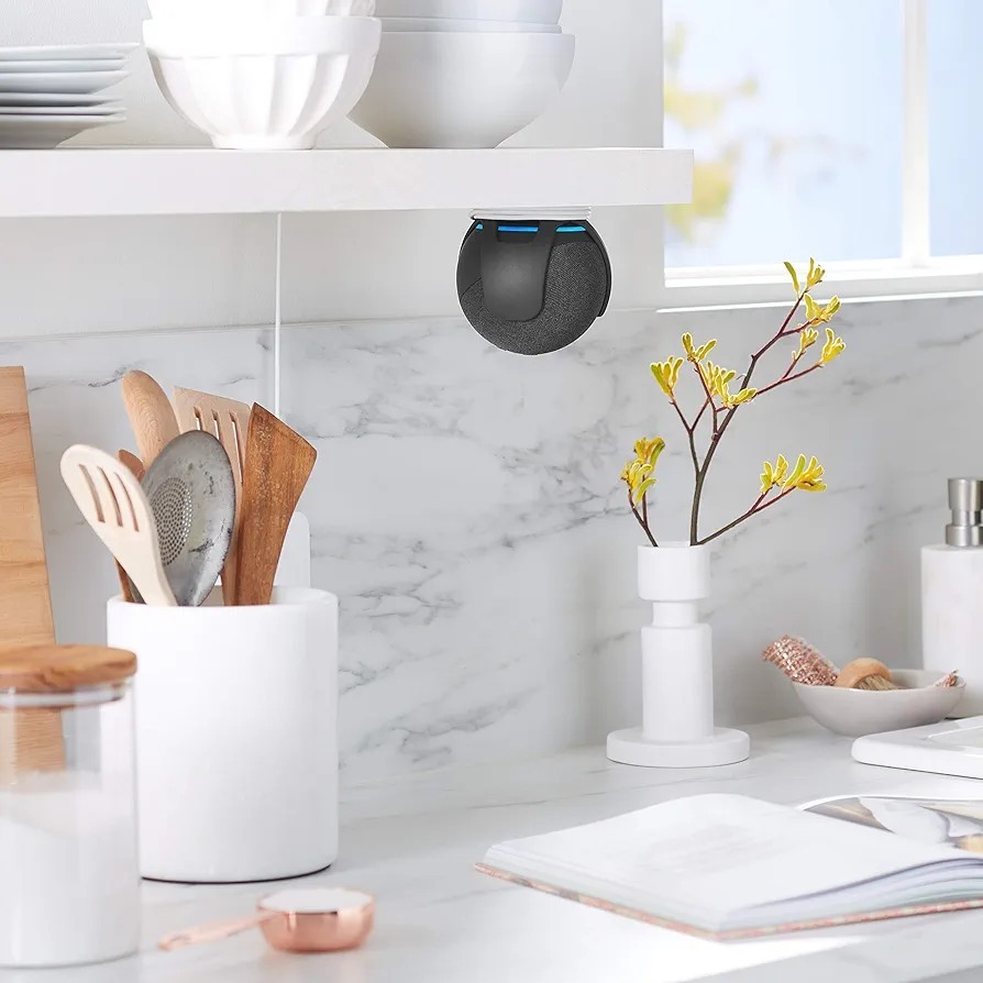 Wall Mount White for Amazon Echo Dot 4th generation 2 Pack