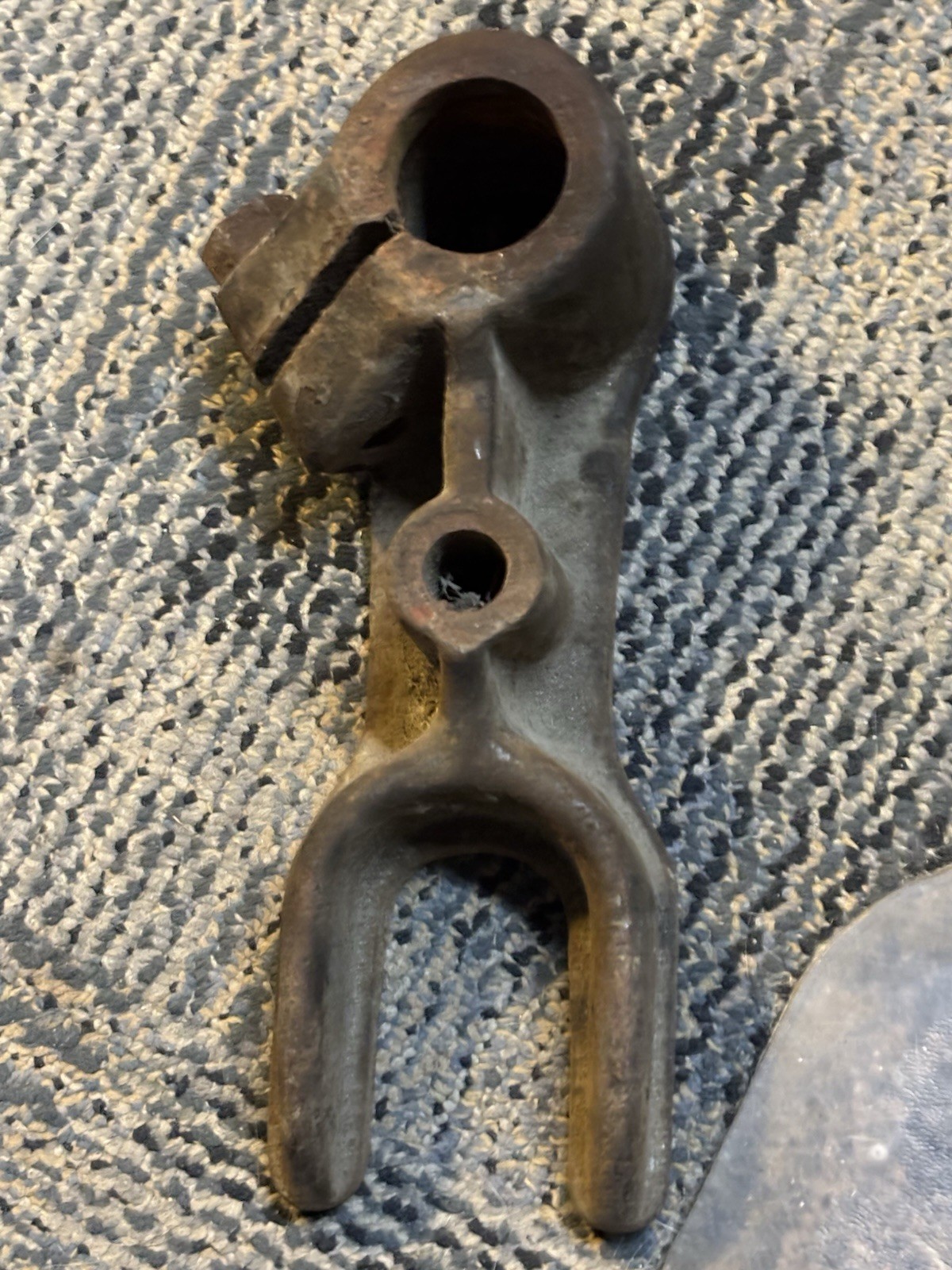 Vintage Canedy Otto No 10 1/2 Blacksmith Post Drill Table Support 1 1/4 shaft