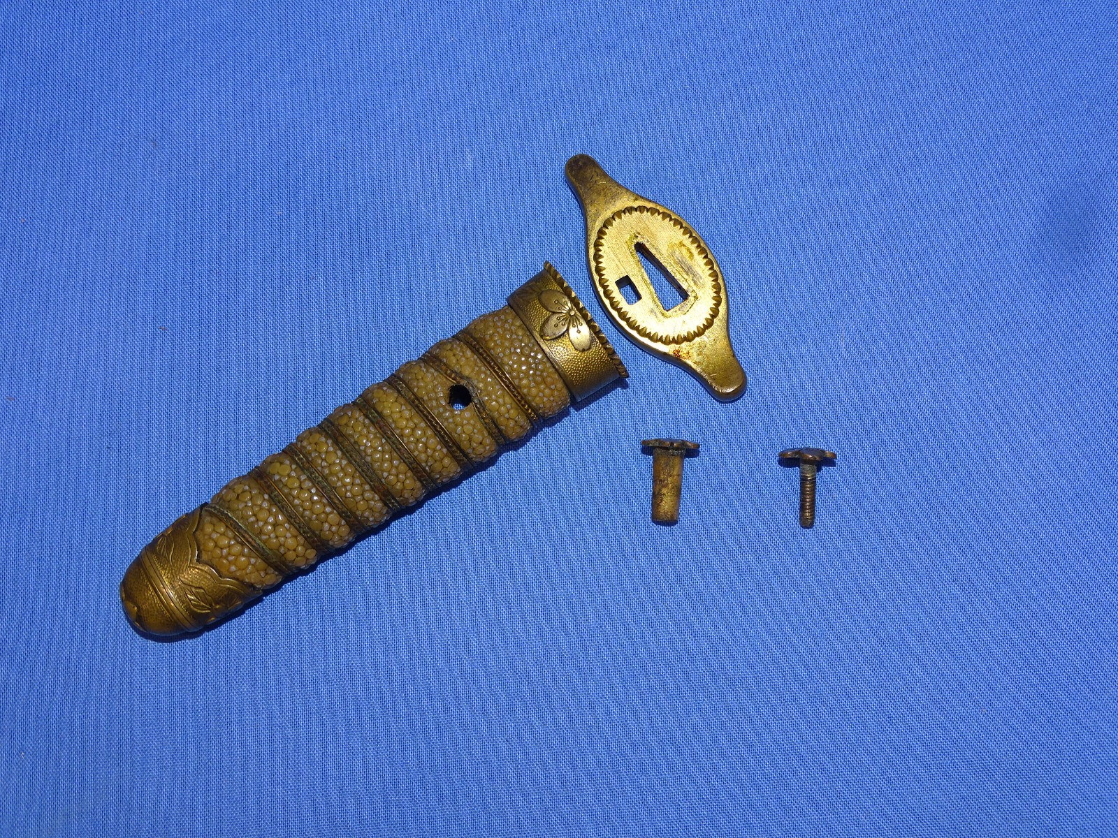 WWII Japanese Navy IJN Officer's Dagger Dirk w/ Handmade Blade