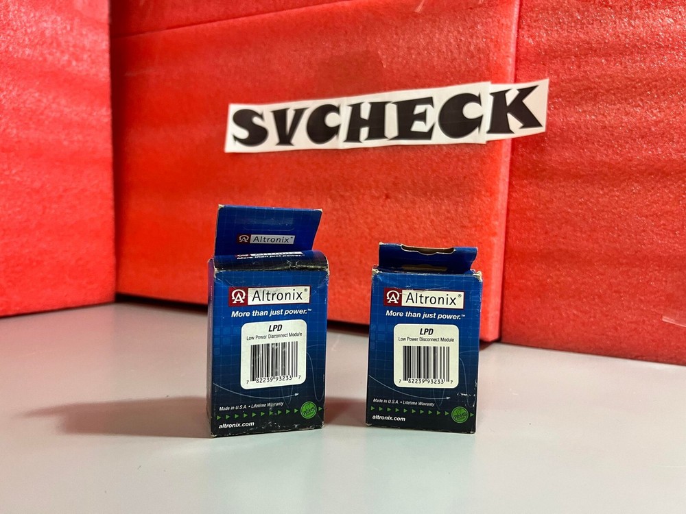 ALTRONIX LPD Low Power Disconnect Module