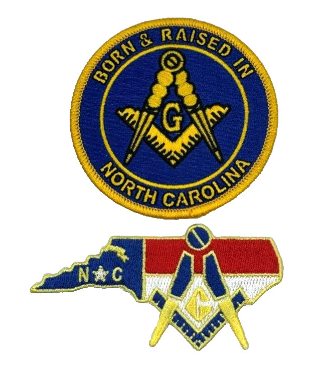 Masonic North Carolina Patch Bundle
