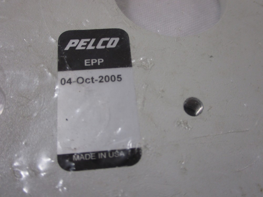 *NEW* PELCO EPP PEDESTAL ADAPTOR 6" BACK PLATE